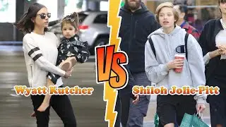 Shiloh Jolie-Pitt VS Wyatt Kutcher (Mila Kunis's Daughter) Transformation ★ From Baby To 2021