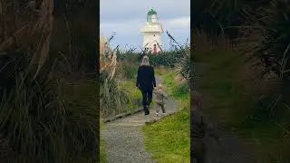 walk to the Waipapa Point Lighthouse #walk #family #lighthouse #newzealand #short #travel