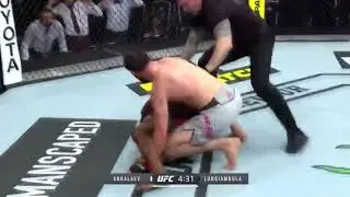 Магомед Анкалаев vs Дальча Луингиамбула - Нокаут UFC Москва