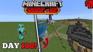 We Survived 100 days in Minecraft Pocket Edition[Hindi] 🤯