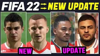 FIFA 22 NEWS | NEW UPDATE - Face Scans, Added Real Faces & Career Mode Wonderkids