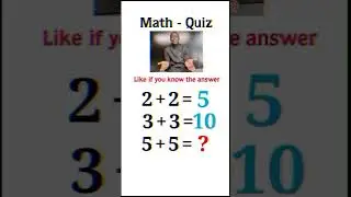 Genius can solve in 4 seconds #shorts #maths #puzzle #trending