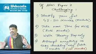 HOW TO TACKLE IF AFM PAPER IS CHALLENGING..MUST WATCH LAST MINUTE TIP..USE IT IN UR EXAMS !!!