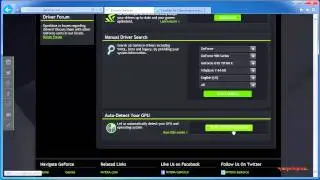Auto-detect NVidia Video Card driver - TechNet.Az