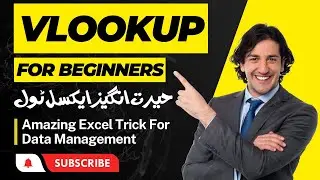 Mastering VLOOKUP in Excel: Beginner's Guide | Excel Tutorial with #vlookup #exceltips #dataanalysis