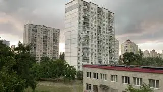 Дождь в КИЕВЕ 19 июля 2021