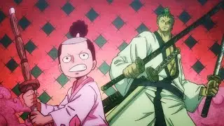 Zoro Teaches Momo A Bad Word | SUNATCH! (English Sub)