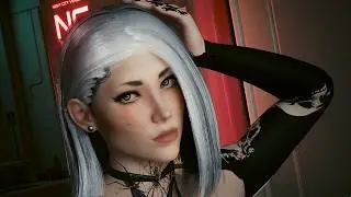 Cyberpunk 2077 - Female V Character Creation (with mods) #1
