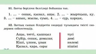 ҚАЗАҚ ТІЛІ 3 СЫНЫП 96 САБАҚ