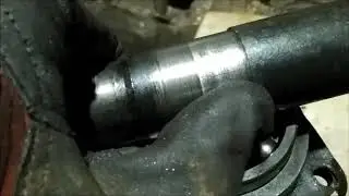 УСТРАНЕНИЕ ОСЕВОГО ЛЮФТА ПОЛУОСИ  МОТОБЛОКА.