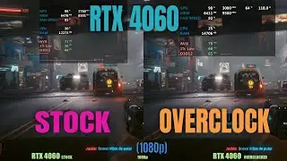 RTX 4060 Overclock Vs Stock