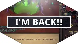 RUNESCAPE ROAD TO GLORY #1 | I'M BACK!!!
