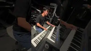 Anson同學的7分鐘超長雙鍵盤彈唱現場實錄《is there anything love can do radwimps》🎹🎹🎤🎶#雙鍵盤彈唱#日語翻唱#Live實錄#成長記錄#現代音樂
