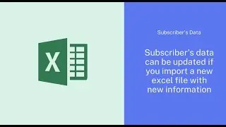 How to edit a subscriber's data?