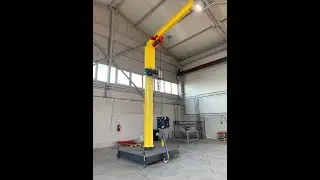 Кран консольно-поворотный мобильный ГРП-ККП-М-1.0-53