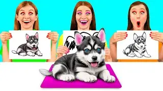 Кто Лучше Нарисует Предмет, Получит Его | Лайфхаки для Рисования от PaRaRa Challenge