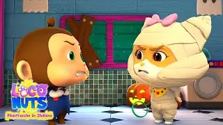 Chi ha preso le chicche | Video in età prescolare | Loco Nuts Filastrocche | Musica per bambini