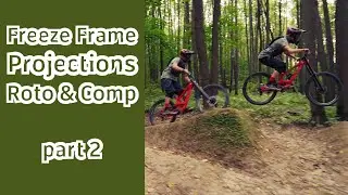 Freeze Frame Projections in Autodesk Flame | Part 2 | Roto & Comp