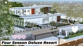 Four Season Deluxe Resort - The Sim 4 - Khu Nghỉ Dưỡng Cao Cấp Sát Biển | StopMotion & Download CC |