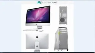 How to model imac_apple - MAYA #04