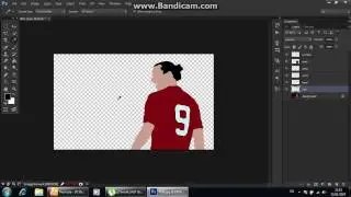 Speed Art : 'Cartoon Effect' (Photoshop CS6) #1 Zlatan Ibrahimovic