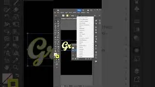 Editable Stroke Text Effect  in Adobe Illustrator CC 2023