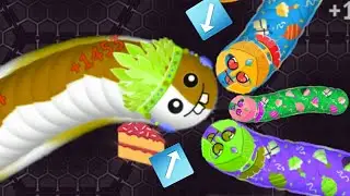 Wormate.io Best Trolling Pro Never Mesa With Tiny Snake Epic Wormateio Funny/Best Moments#1