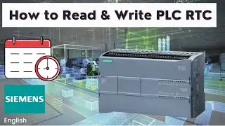 How To Read & Write RTC of Siemens PLC | TIA Portal | English