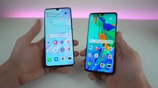 Huawei P30 Pro and P30 CRYSTAL BEAUTY.  UNBOXING and FIRST LOOK! camera magic