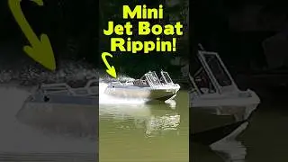 Mini Jet Boat Sending It On The Buffalo River!