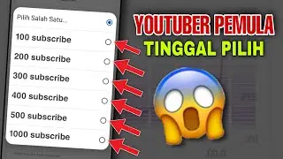 TINGGAL DI PILIH, OTOMATIS MASUK !!! - cara menambah subscriber youtube