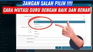 Cara Mutasi Guru Di Dapodik | Mudah - Dapodik 2025