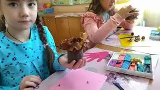 Поделка Опята славные ребята