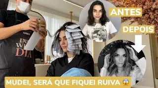 PROJETO NOIVA: MUDEI, VEM VER QUE COR QUE PINTEI? 😱