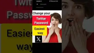 How to Change Twitter Password | 