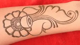 Top Trending Mehndi Design For Right Hand - Mehndi Artistry - Simple Henna Design Arabic Mehndi