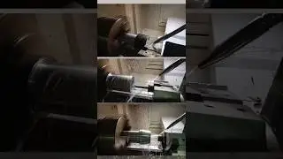 CNC Lathe Machine| Turning Perfome by CNC Machine #teknikmesin #shortvideo #cnc #cncmachine