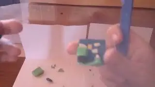 Как сделать мини диораму в стиле майнкрафта | майнкрафт диорама Видео мир
