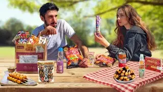 იაპონური სნექების დაგემოვნება 🍡