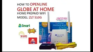 HOW TO OPEN LINE Globe At Home Prepaid Wifi |tagalog |