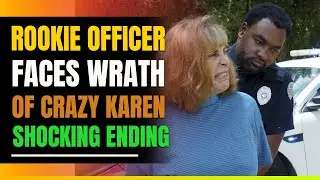 Black Police Officer Vs Crazy Karen. Shocking Ending