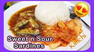 Sweet n Sour Sardines! (Quick and Easy Recipe)