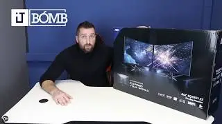 ✅ Распаковка монитора АОС cq32g1