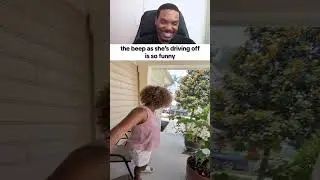 the beep as she’s driving off is so funny 🤣 
