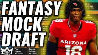 2024 Fantasy Football Mock Draft | 10 Team | PPR (Pick 5)
