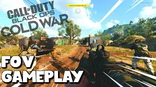 Black Ops Cold War BETA FOV Slider On Console Gameplay