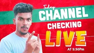 YOUTUBE CHANNEL CHECKING | LIVE 🔴 | HOW TO GROW YOUTUBE CHANNEL IN TELUGU 2023