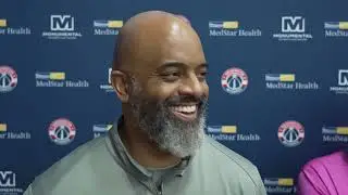 Media Availability: Wes Unseld Jr., Eugene Omoruyi, and Daniel Gafford | 10/11/2023