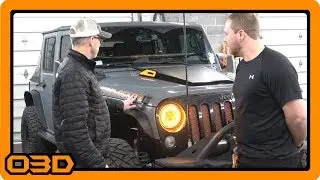 04 Finishing the Wrap and Final Assembly with Rad Wraps Daystar Hood Cowl Scoop 2015 Jeep Wrangler
