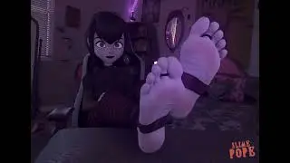 Feet animation mavis from hotel transelvania by slime pope 